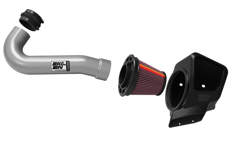 Jeep Grand Cherokee Performance Air Intake - K&N Engineering - NextGen Aluminum Cold Air Intake - `11-`21